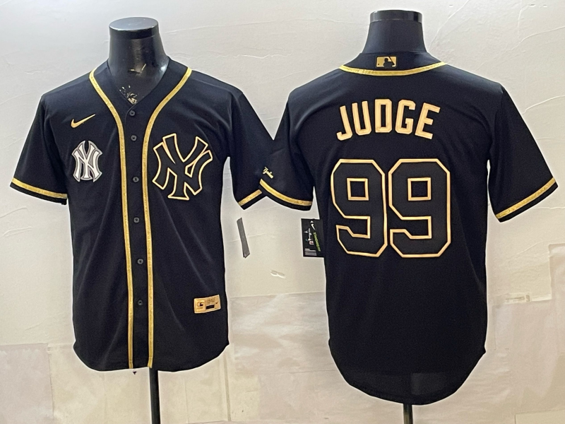 Men 2026 New York Yankees #99 Judge black Nike MLB Jersey 005->new york yankees->MLB Jersey